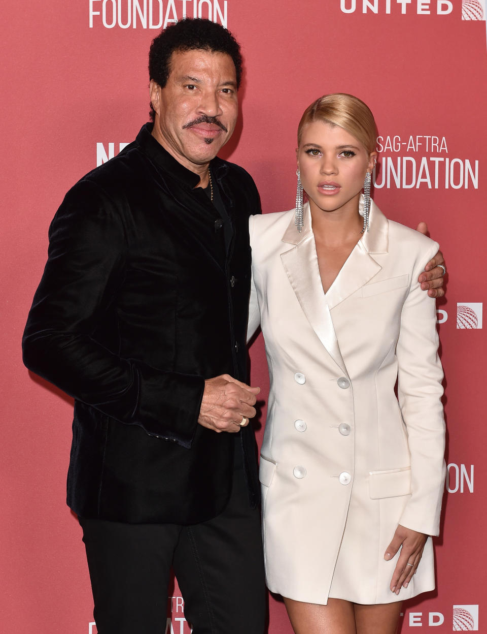 Lionel and Sofia Richie