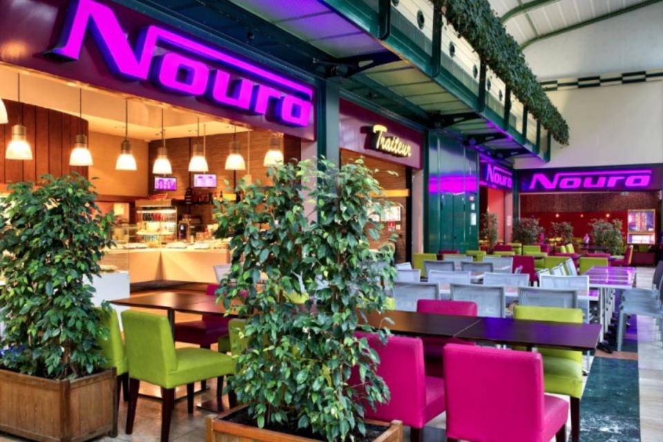 Noura bistro inside the Val d’Europe mall at Serris, near Paris Disneyland. (Photo: Noura)

