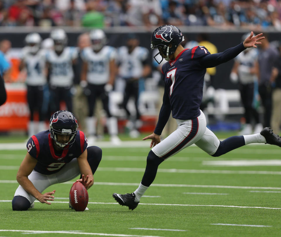 Ka'imi Fairbairn #7 of the Houston Texans