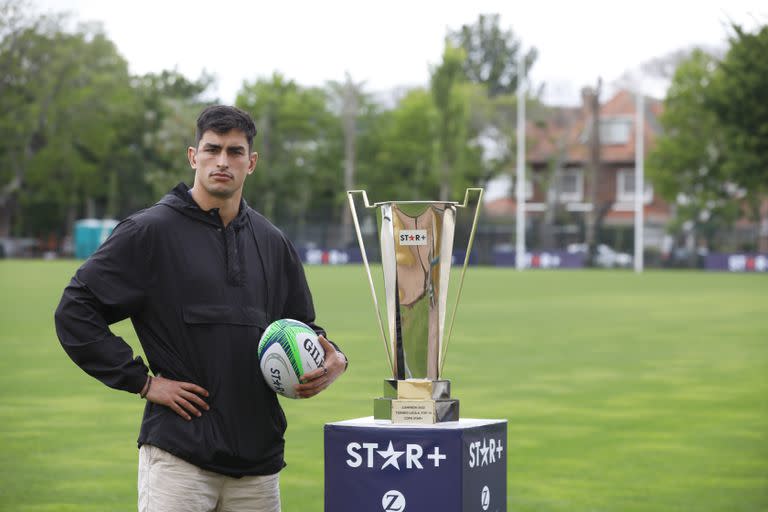 Joaquín De la Vega, de 24 años y capitán de Newman en la semifinal de este sábado, se destacó durante el año en Pumas 7s pero ahora está enfocado en el trofeo de URBA.