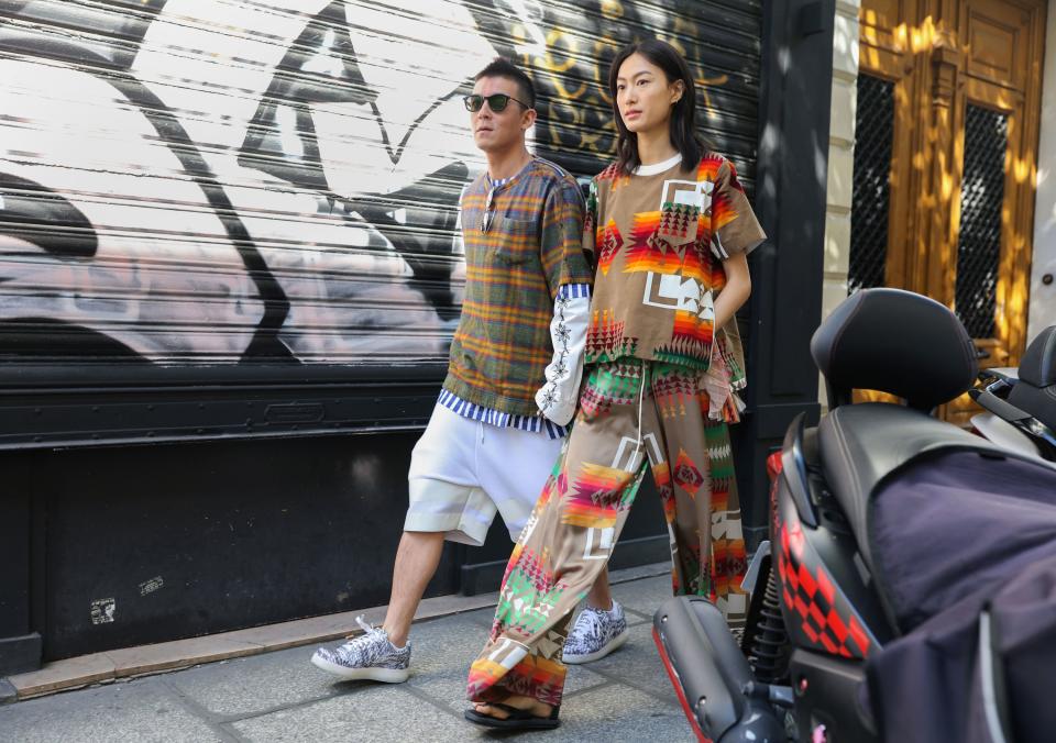 <h1 class="title">Edison Chen and Shu Pei in Sacai</h1><cite class="credit">Photographed by Phil Oh</cite>