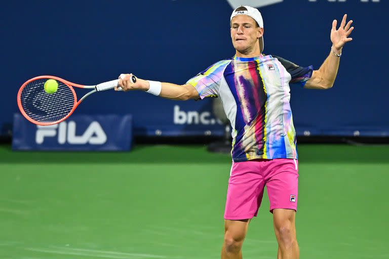 Diego Schwartzman venció al español Alejandro Davidovich Fokina en la primera ronda del Masters 1000 canadiense, en Montreal