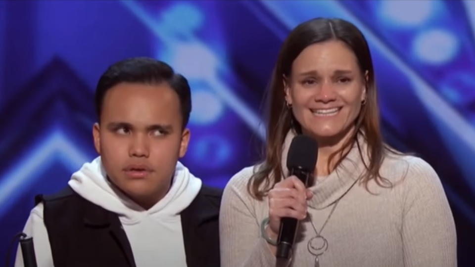 Kodi Lee and Tina Lee on America's Got Talent