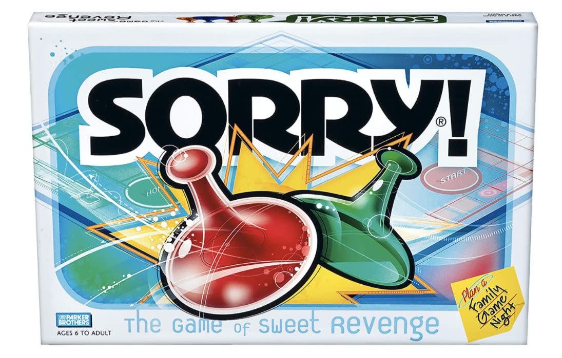 Get <a href="https://amzn.to/33rpGNy" target="_blank" rel="noopener noreferrer">Sorry! Board Game on sale for $16</a> (normally $23) at Amazon.