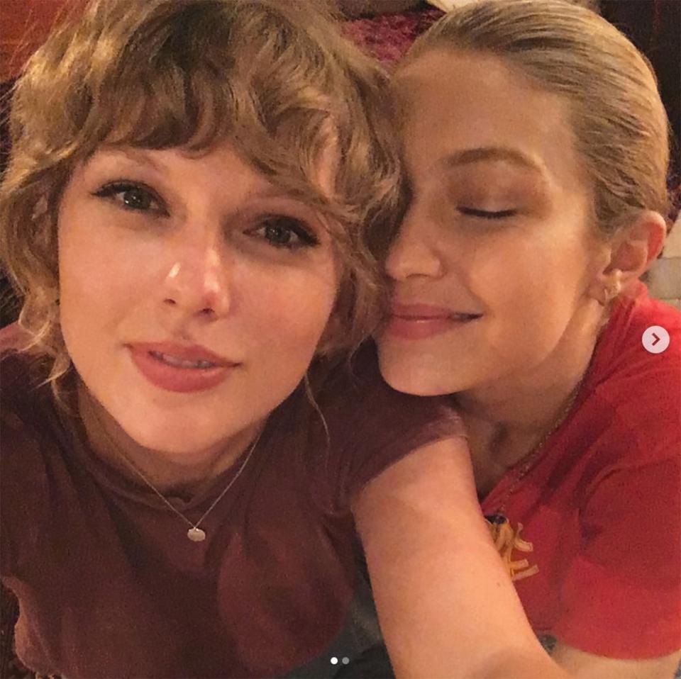 Taylor Swift and Gigi Hadid | Gigi Hadid/Instagram