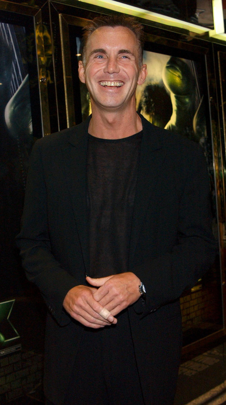 Chef, Gary Rhodes arrives at the premiere of The Hulk at the Empire cinema in London's Leicester Square.