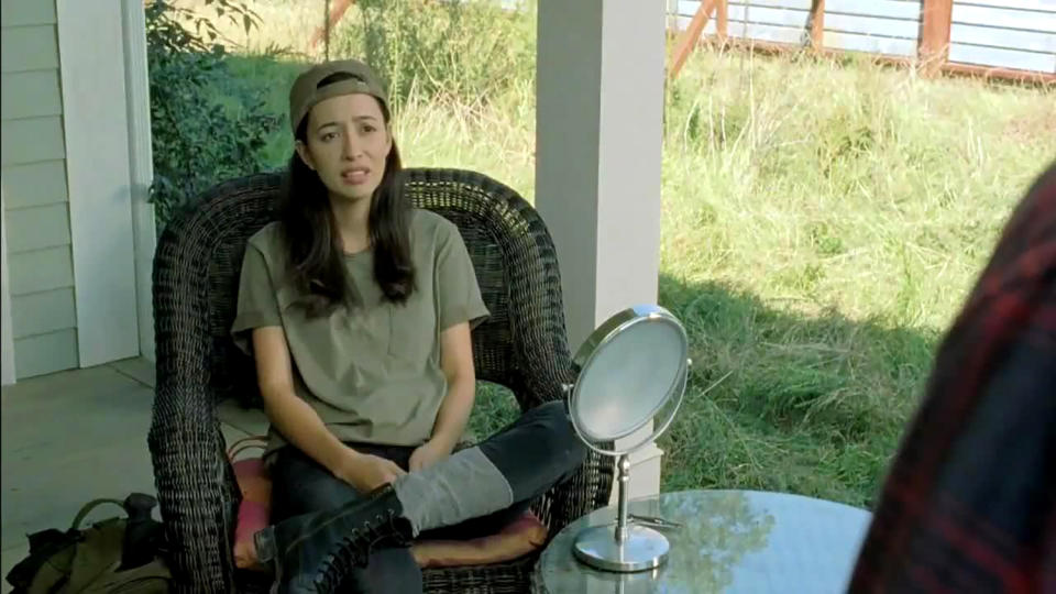 Christian Serratos in <i>The Walking Dead</i>