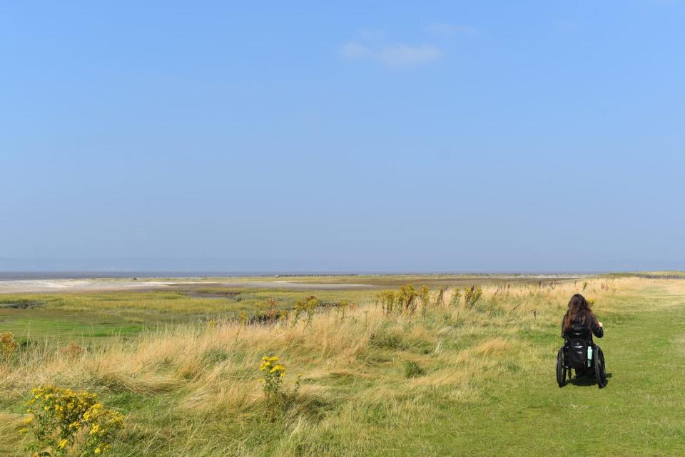 wales coast accessible path