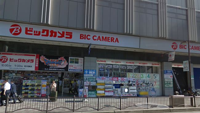 BIC CAMERA出招遏止代購業者轉賣亂象。（圖／翻攝自Google Map）
