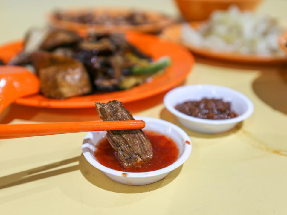 Tai Dong Teochew Duck Rice - chilli