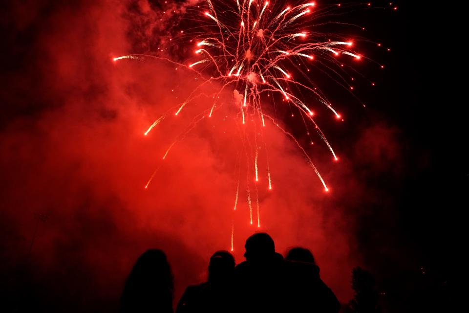 Fireworks will lights the skies over Belleville on Independence Day.