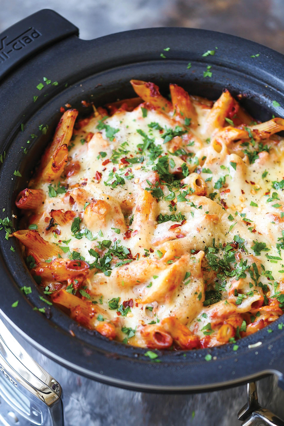 Slow Cooker Chicken Parmesan