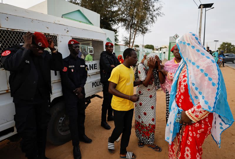 Eleven newborn babies die in a fire at the neonatal section of a regional hospital in Senegal