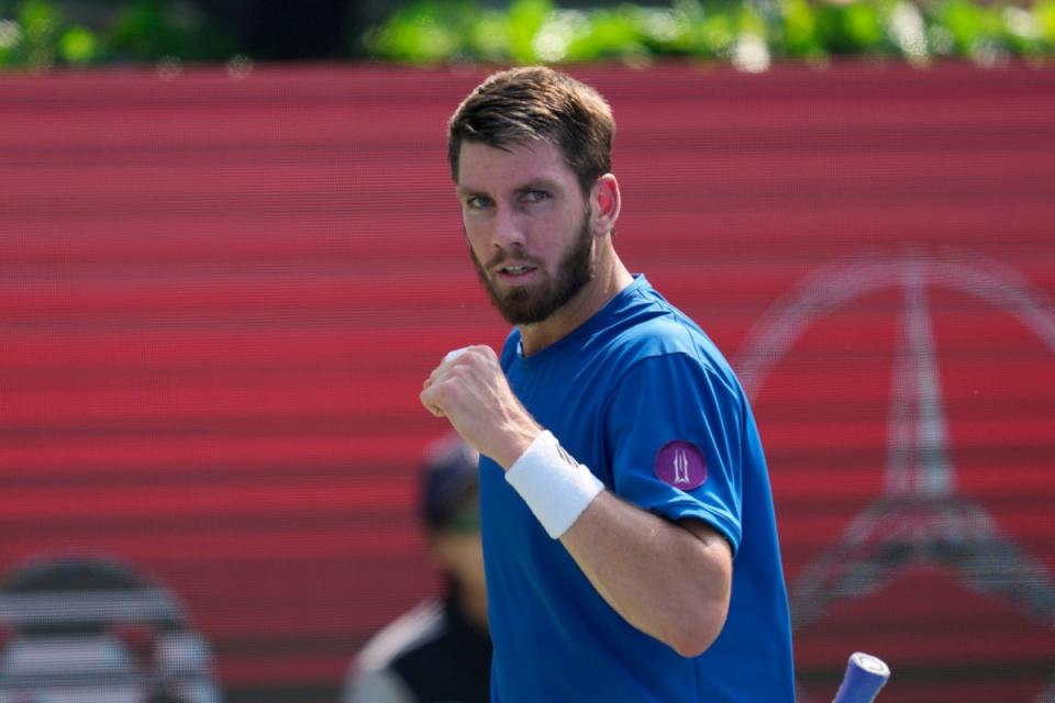 Cameron Norrie eased past Kaichi Uchida in Korea (Lee Jin-man/AP) (AP)