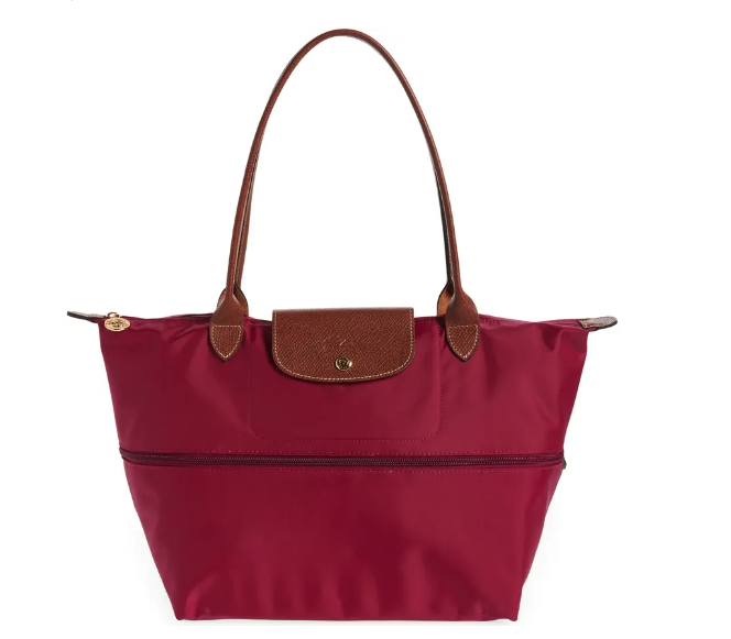 Save nearly 25% on the Longchamp Le Pliage Expandable Tote. Image via Nordstrom.