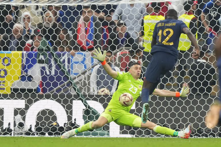 Match for the final of the World Cup between Argentina and France