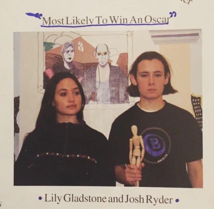 Lily Gladstone voted 