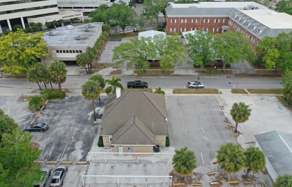 The historic McAlpin house/home is located at 1530 Cross St. in the heart of downtown Sarasota.