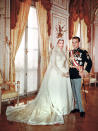 <div class="caption-credit"> Photo by: Getty</div><div class="caption-title">Grace Kelly</div>At her wedding to Prince Rainier, 1956. Who says there's anything wrong with covering up? In a gown that inspired Kate Middleton's wedding dress, the American actress is positively regal. <br> <br> <b>More from REDBOOK: <br></b> <ul> <li> <b><a rel="nofollow noopener" href="http://www.redbookmag.com/beauty-fashion/tips-advice/october-2012-fashion-and-accessories-for-breast-cancer-awareness?link=rel&dom=yah_life&src=syn&con=blog_redbook&mag=rbk#slide-1" target="_blank" data-ylk="slk:50 Finds Under $50 -- That Give Back!;elm:context_link;itc:0;sec:content-canvas" class="link ">50 Finds Under $50 -- That Give Back!</a></b> </li> <li> <b><a rel="nofollow noopener" href="http://www.redbookmag.com/health-wellness/advice/increase-metabolism?link=rel&dom=yah_life&src=syn&con=blog_redbook&mag=rbk#slide-1" target="_blank" data-ylk="slk:20 Ways to Speed Up Your Metabolism;elm:context_link;itc:0;sec:content-canvas" class="link ">20 Ways to Speed Up Your Metabolism</a></b> </li> </ul>