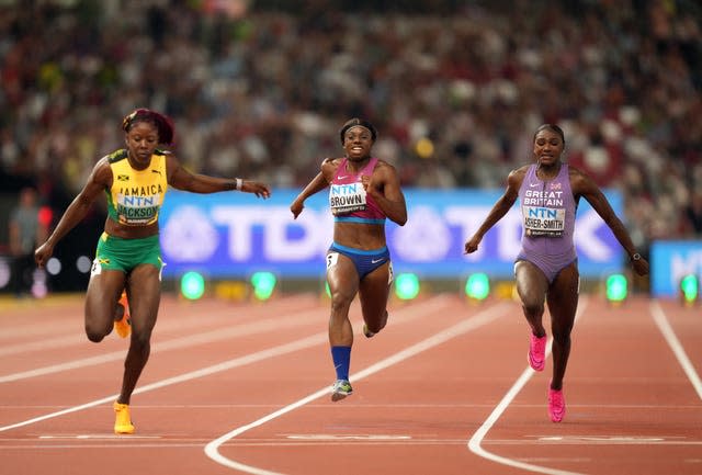 Tina Asher-Smith skončila vo finále na 100 m žien ôsma 