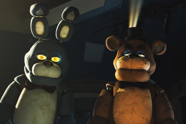 FNAF 1 band on cameras  Five nights at freddy's, Fnaf, Five night