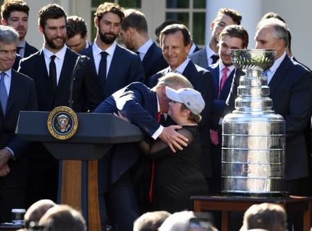 NHL: Stanley Cup Champions-St. Louis Blue White House Visit