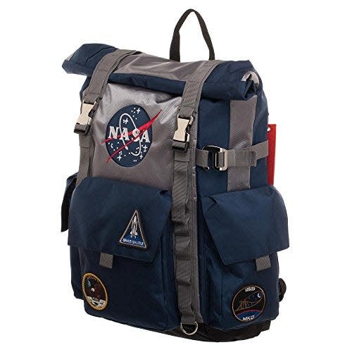 15) NASA Roll-Top Backpack