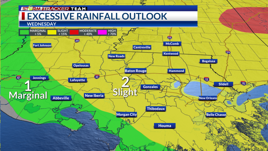 Wed. Flash Flood Risk