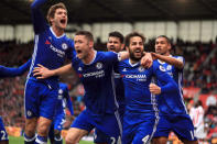 All the top-flight hapennings of the day, as Chelsea leave it late to go 13 points clear at the top of the Premier League