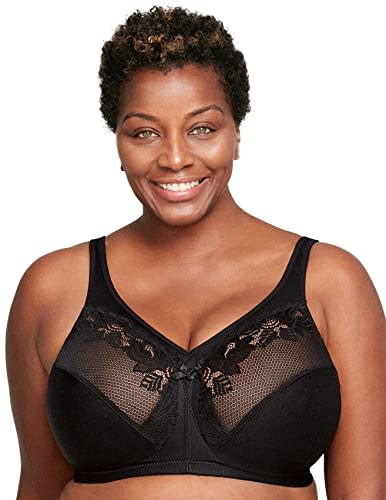 Wingslove Women'S Full Coverage Non Padded Comfort Minimizer Wire-Free Bra  Plus Size