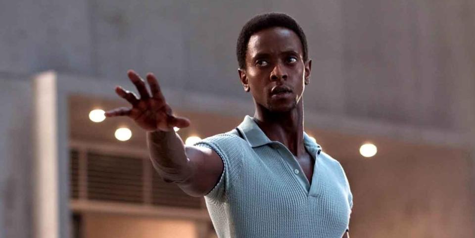 Edi Gathegi as Darwin in X-Men: First Class.