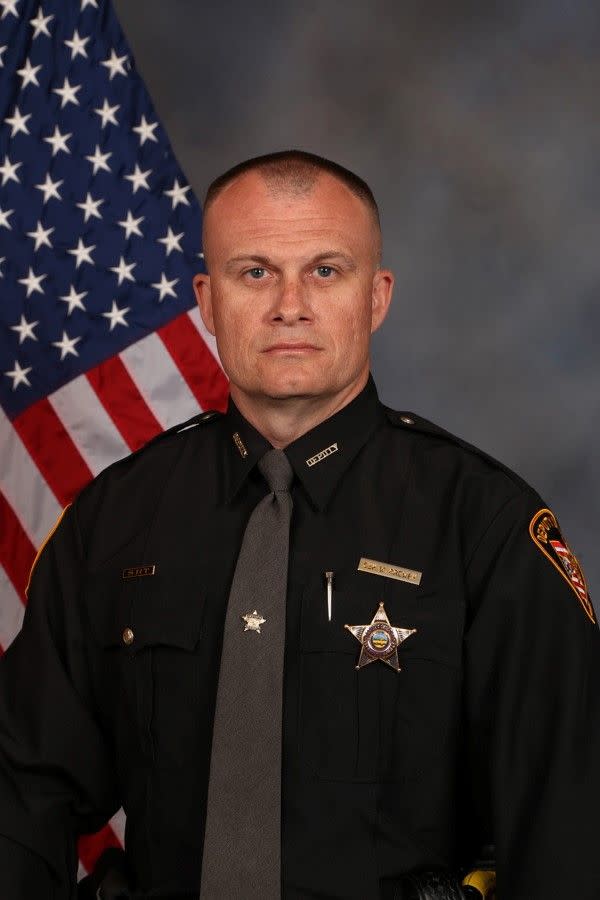 Detective Bill Brewer, a 20-year veteran of the Clermont County Sheriff’s Office, was transported to Anderson Mercy Hospital where he later died as a result of the gunshot wounds he sustained. Deputy Brewer is survived by a wife and 5 year old son.