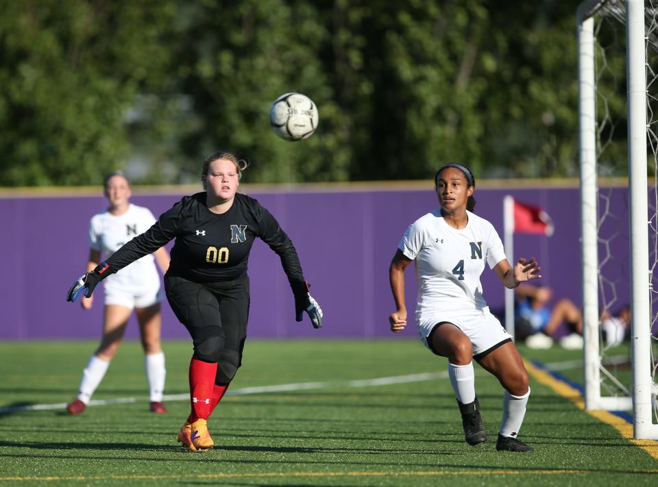 Action from Thursday's girls soccer game between Newburgh Free Academy and Monroe-Woodbury on September 22, 2022. 