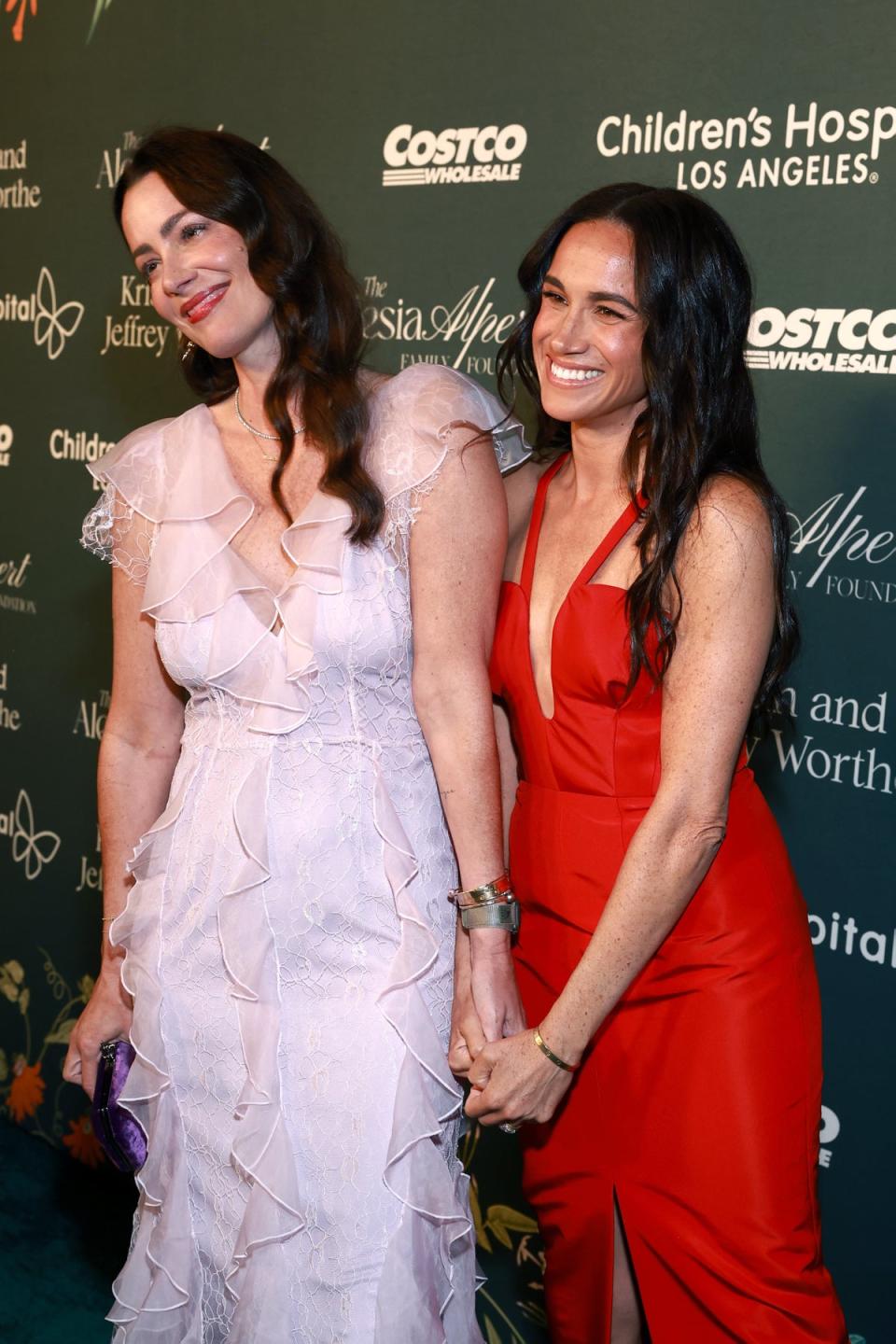 Kelly Zajfen and Meghan Markle at the Children’s Hospital LA gala (Getty Images for Children's Hosp)