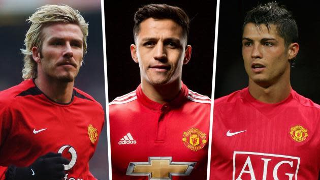 A history of Man Utd's No.7s: From Eric Cantona to Cristiano