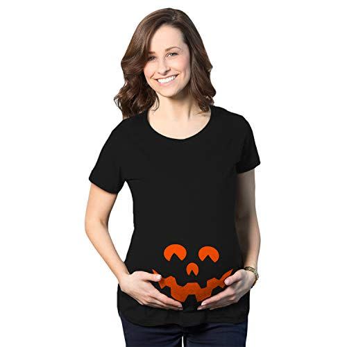 Maternity Pumpkin Face T-Shirt