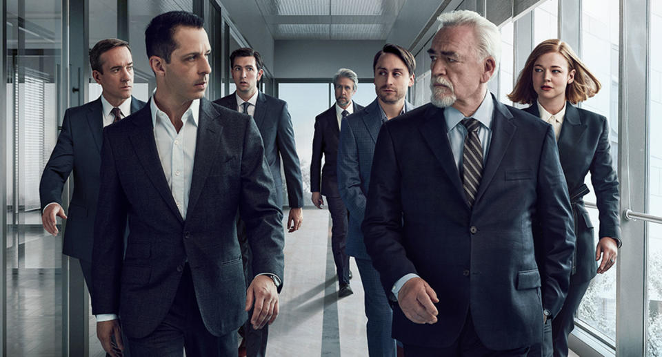 The cast of Succession (HBO/Sky)