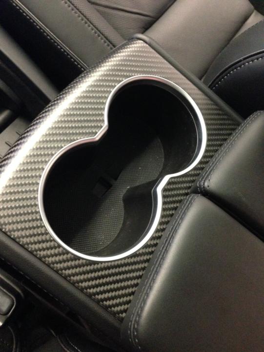 Model X cupholders