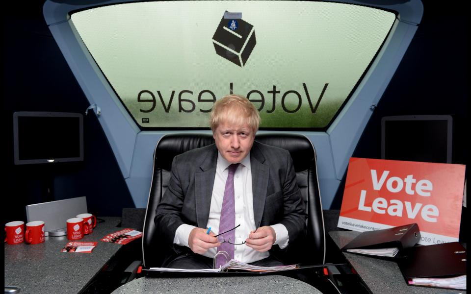 Boris Johnson spearheaded the Vote Leave campaign - Â©2016 Andrew Parsons / i-Images