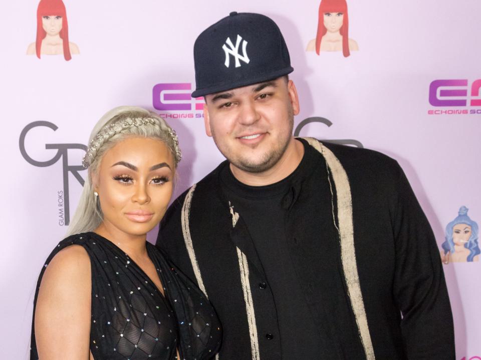 rob kardashian blac chyna