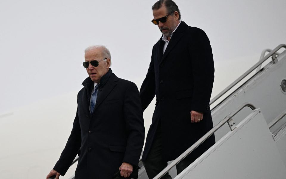 The cases against his son are hugely embarrassing for Joe Biden as he heads into an election year