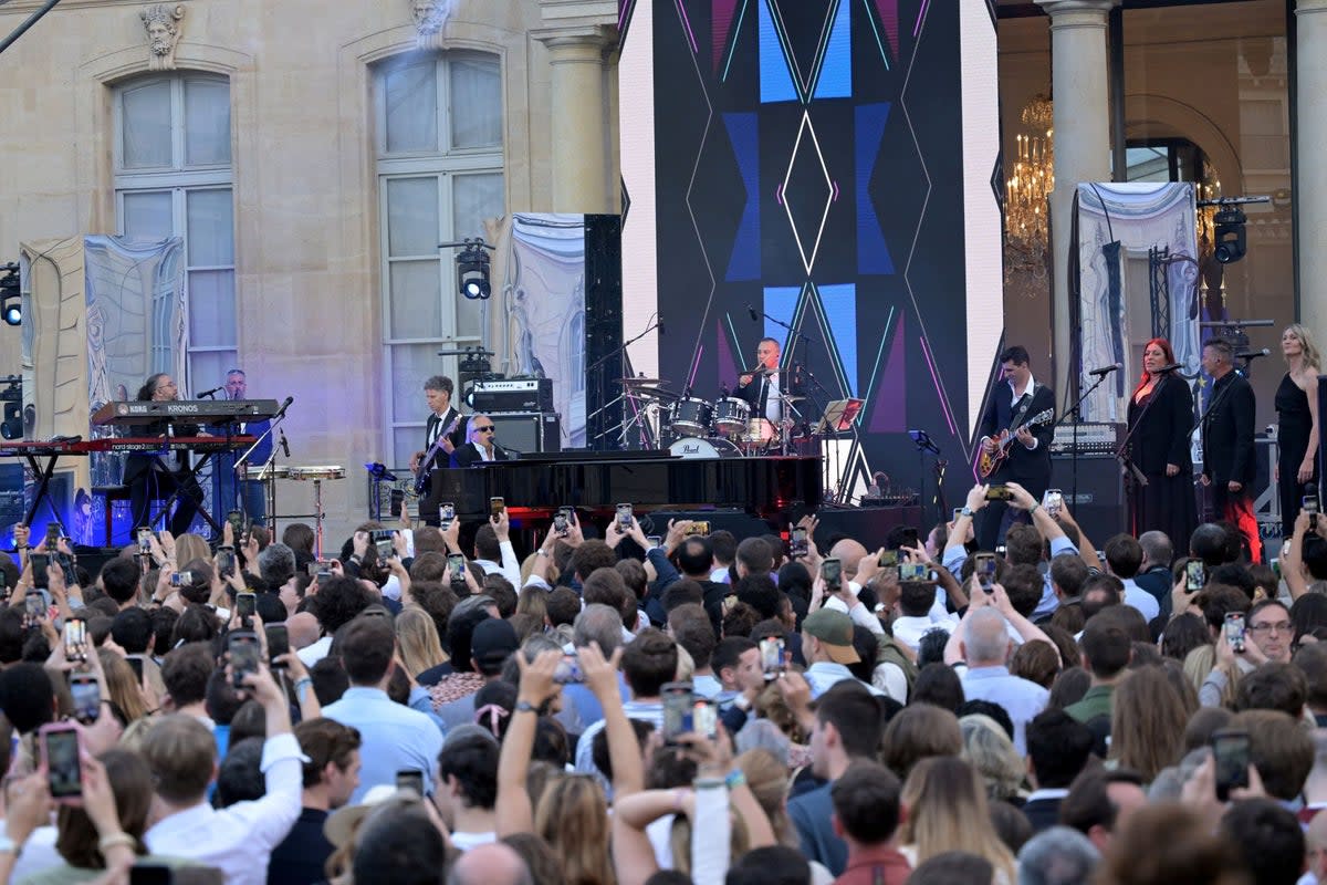 The attack took place during the annual "Fete de la musique" one-day music festival  (via REUTERS)