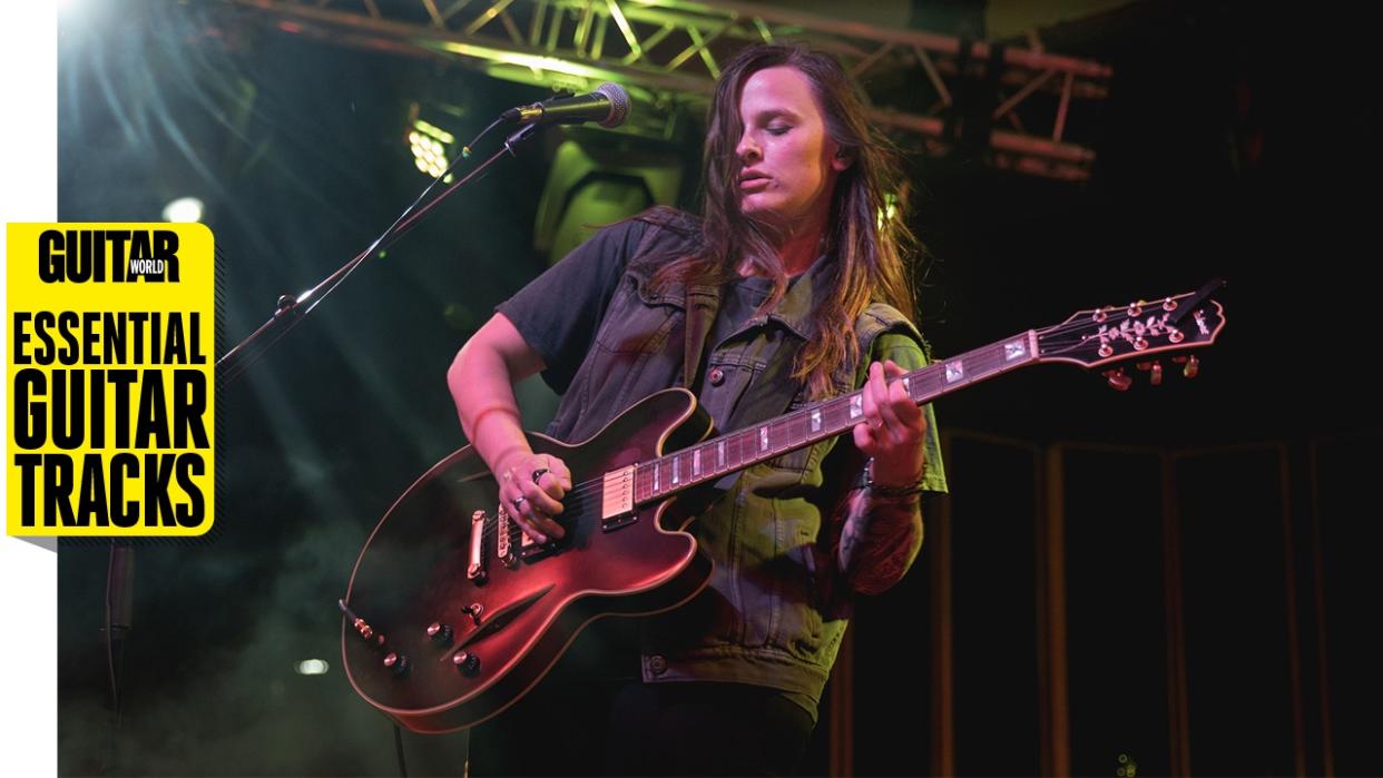  Emily Wolfe performs onstage at the Haute Spot in Cedar Park, Texas on June 26, 2021 