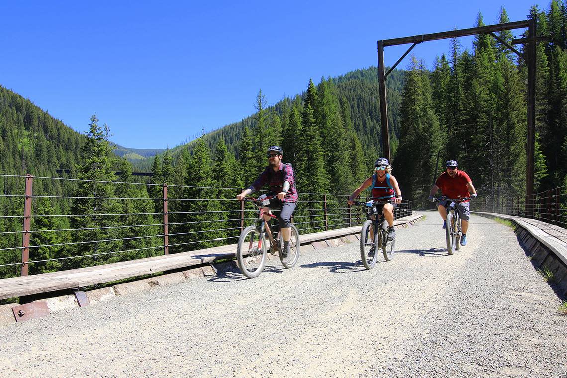 Operated by Lookout Pass Ski and Recreation Area, the family-friendly Route of the Hiawatha delves 10 dark tunnels, crosses seven sky-high trestles, and is considered the crown jewel of the nation’s rails-to-trails initiative. Thirteen Ski Idaho destinations offer summer recreation opportunities ranging from lift-served mountain biking and scenic chairlift and gondola rides to hiking and trail running, disc golf, zipline tours, horseback riding, and more.