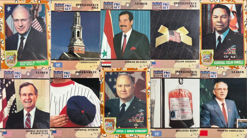 Desert Storm Trading Cards Are Wild