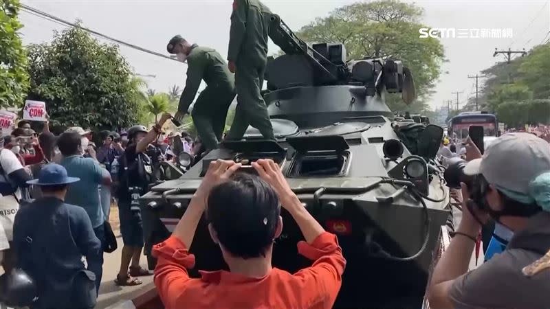 緬甸今年二月發生軍事政變後局勢動盪。（圖／資料照）