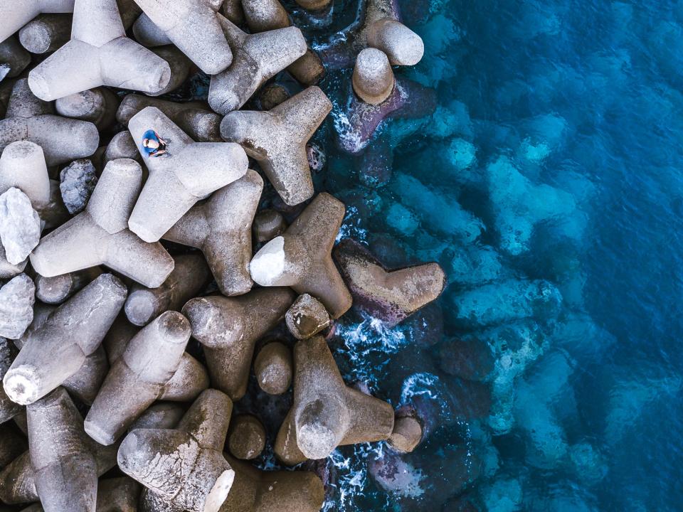 Jetty Break aerial shots