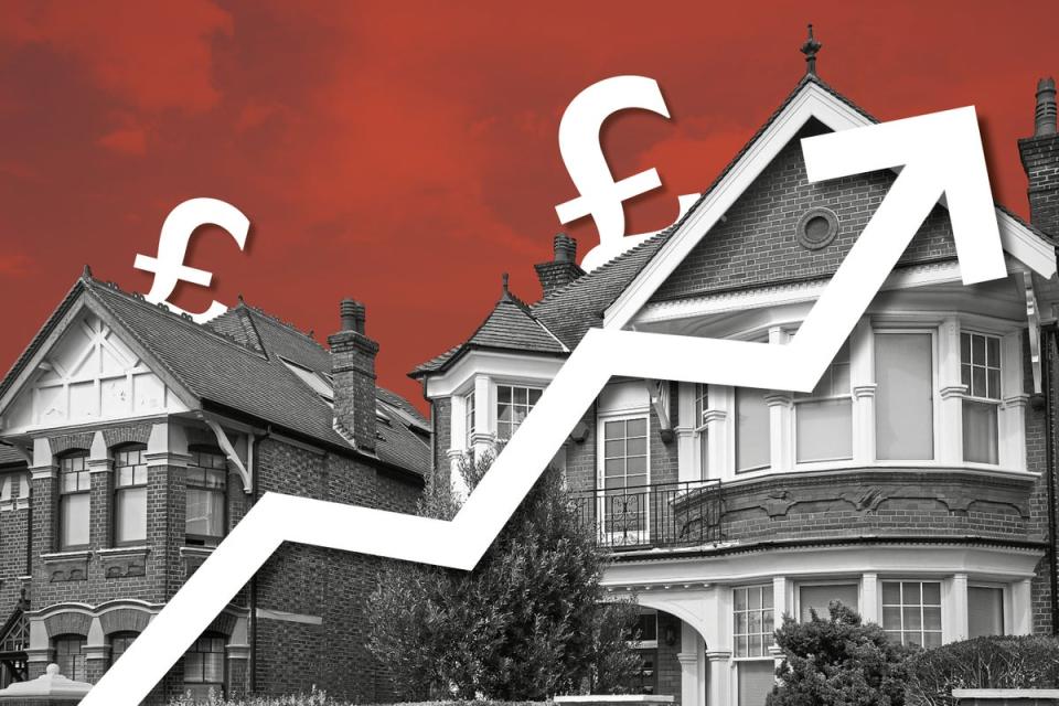 The Bank of England’s wave of rate hikes have only just begun to hit households, with the vast majority of the shock still to come (ES Composite)