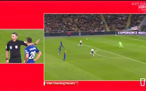 VAR Spurs - Credit: Sky Sports