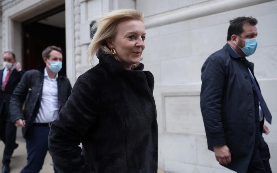 Ukraine latest news: Liz Truss calls on allies to 'do more' to pressure Russia - HANNAH MCKAY /REUTERS